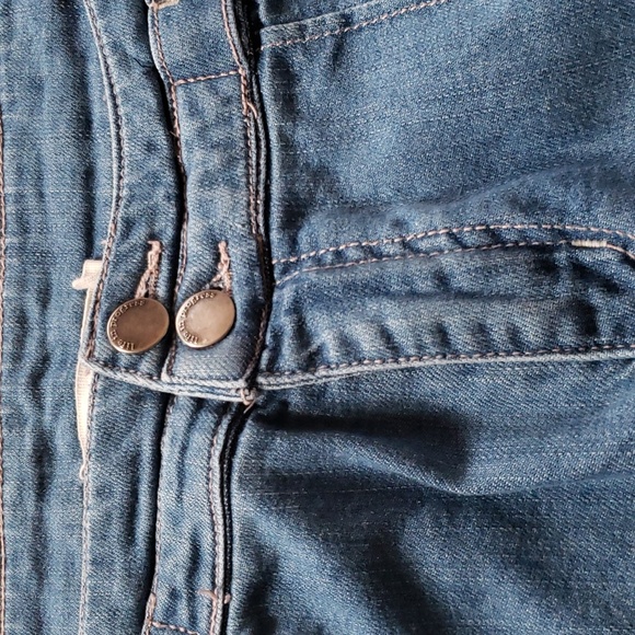 Life in progress denim skirt - Picture 2 of 7